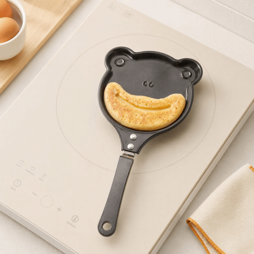 Camping Cooking Without Gas - 주철 미니 계란 프라이팬 다양한 모양