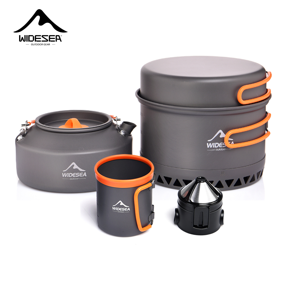 Camping Cooking Pot Set - 캠핑 식기 야외 조리기구 세트 냄비