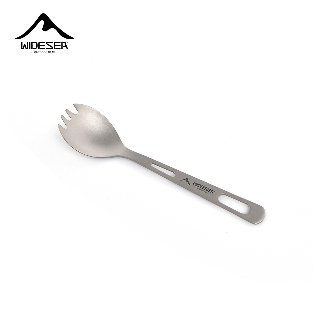 Camping Cooking And Cutlery Set - Widesea 캠핑 요리 세트 스포크 티타늄