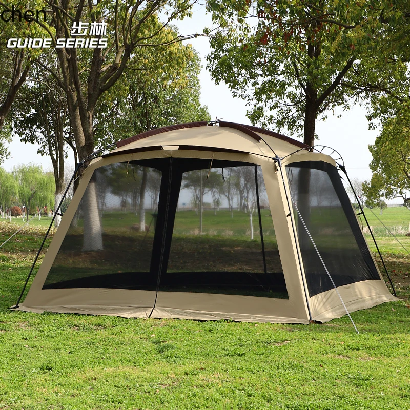 Camping Cooking Canopy - 야외 모기 방지 퍼걸라 캠핑 셀프