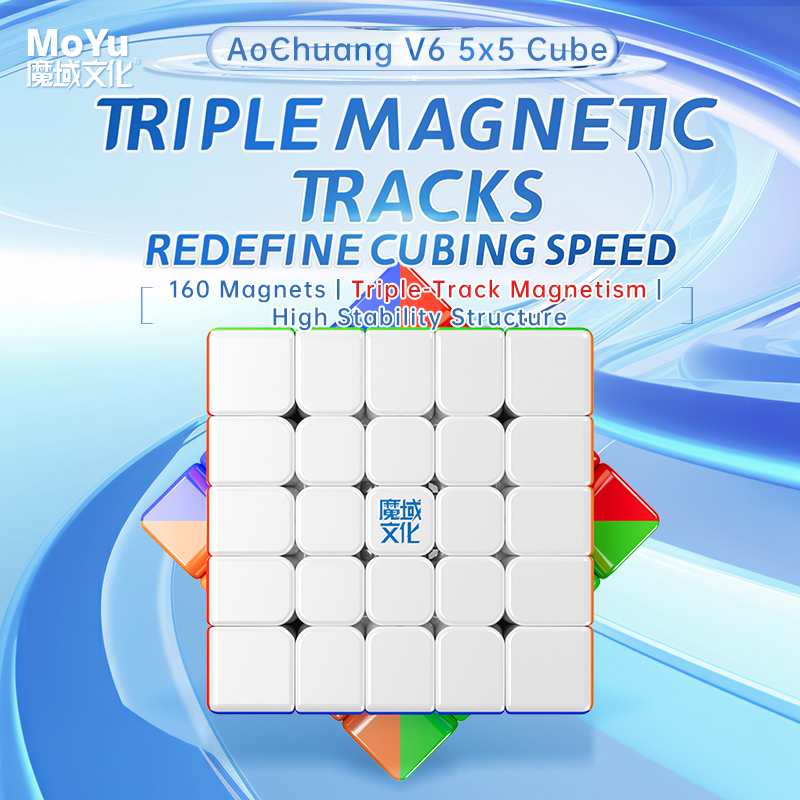Fire Starter Cube - MoYu AoChuang V6 마그네틱 매직 스피드