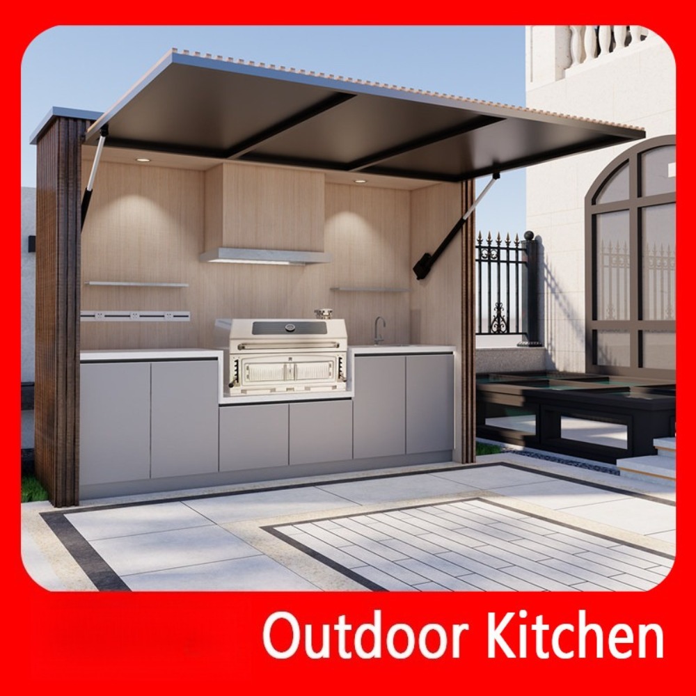Camping Cooking Dining Set - # 이동식 야외 주방 아일랜드 접이식