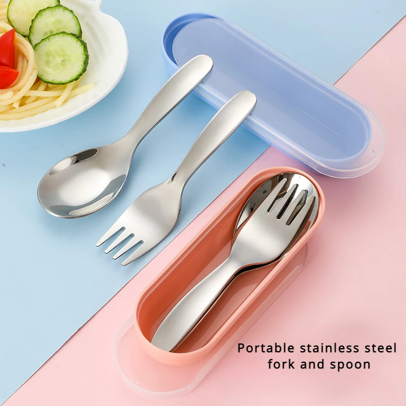 Camping Cooking And Eating Set - 2 PCS 1 세트 휴대용 숟가락