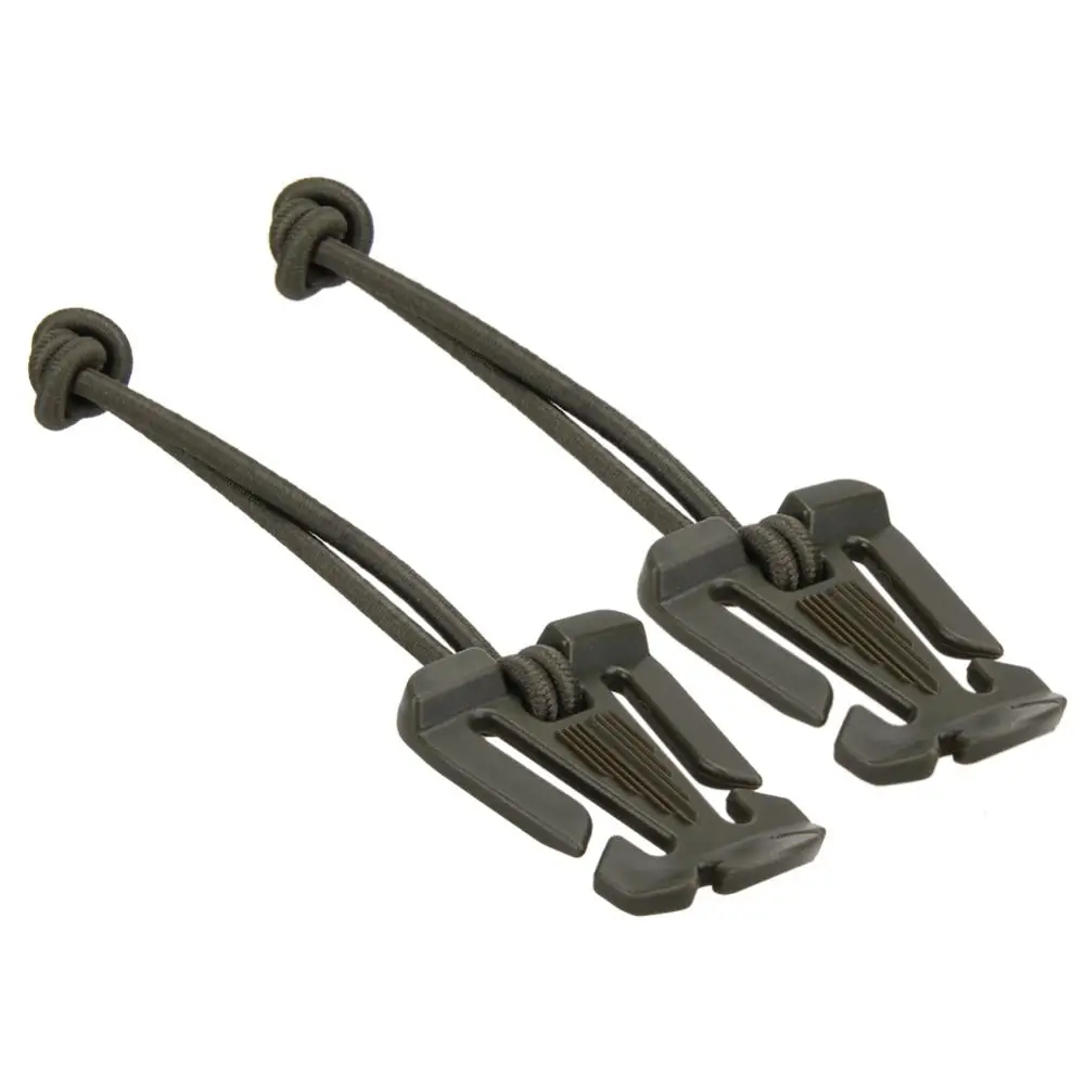 Camping Cooking Hanger - 2Pcs 배낭 버클 클램프 카라비너 ​​생존