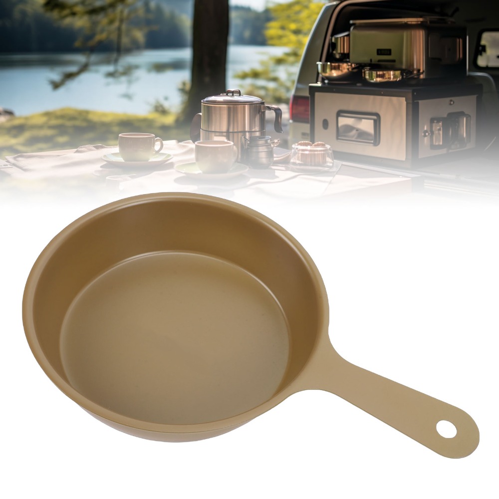 Camping Cooking Without Gas - 내구성이 뛰어난 5.1인치 미니 프라이팬 원형