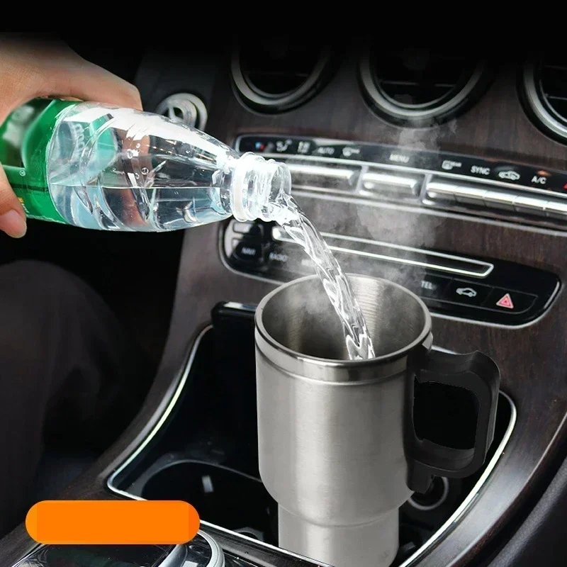 전기 가열 자동차 주전자 12V 450ml 차량용 가열 - Camping Cooking Electric 리뷰 및 가격
