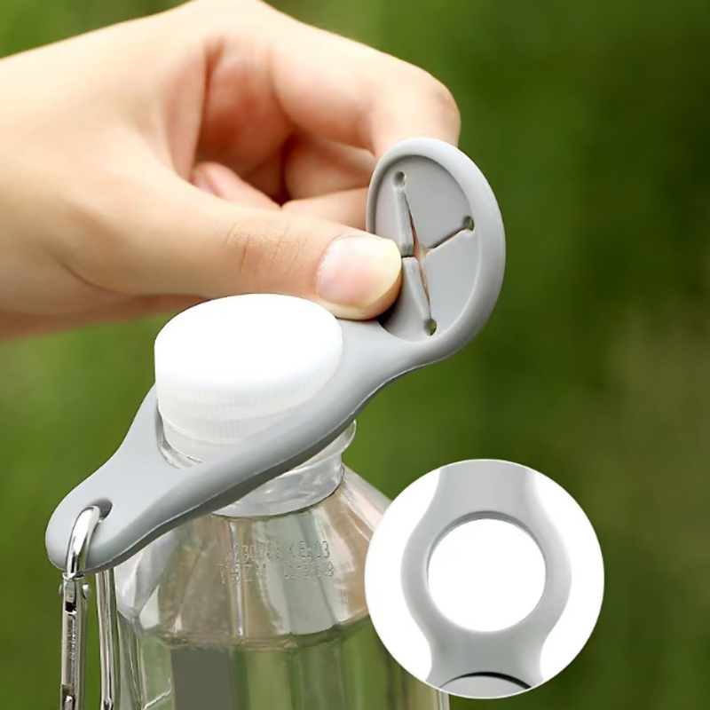 실리콘 스포츠 주전자 버클 야외 Carabiner 물병 - Camping Cooking Hanger 리뷰 및 가격