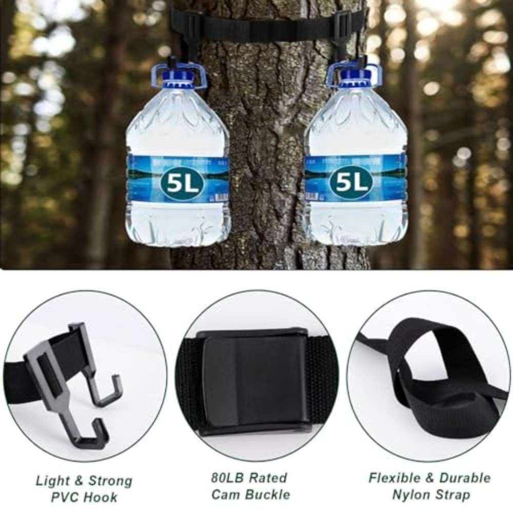 내구성 있는 조절식 나무 걸이 고리 스트랩 직조 웨빙  - Camping Cooking Hanger 리뷰 및 가격