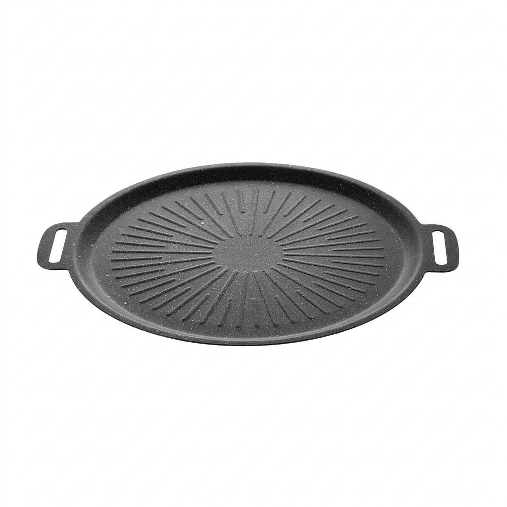 28cm 마이판석 그릴 팬, 물리적 논스틱 한국식 바비 - Camping Cooking Without Gas 리뷰 및 가격