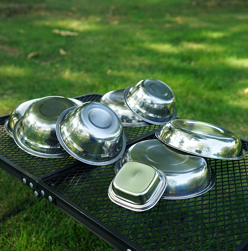 새로운 캠프 요리 휴대용 식사 접시 세트 22 야외 캠 - Camping Cooking Dining Set 리뷰 및 가격