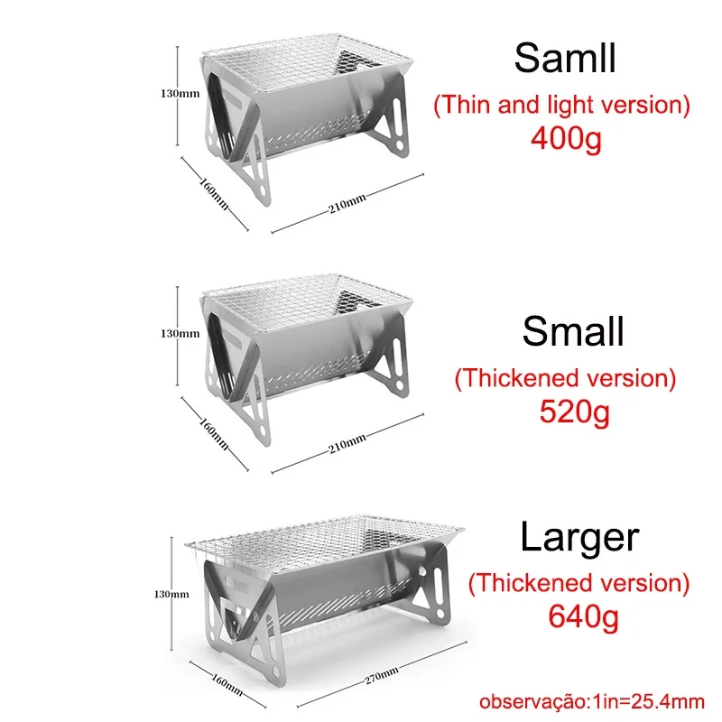 그릴 바베큐 그릴 바베큐 그리드 바베큐 주방 용품 목재 - Camping Cooking Range 리뷰 및 가격