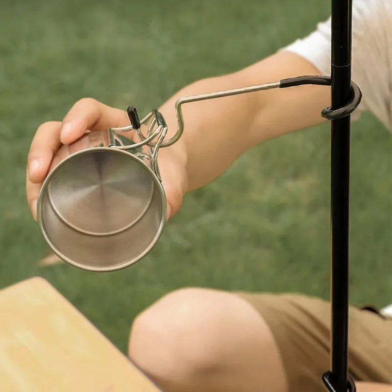 1-10PCS 캠핑 텐트 S 후크 스테인레스 스틸 미끄 - Camping Cooking Hanger 리뷰 및 가격