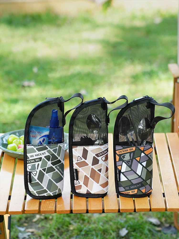 캠핑 조리기구 보관 가방 방수 캠핑 식기 주최자 야외  - Camping Outdoor Cooking Set 리뷰 및 가격