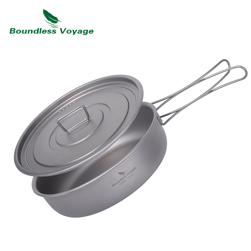 무한 항해 티타늄 프라이팬 접이식 손잡이 뚜껑 야외 캠 - Camping Cooking Range 리뷰 및 가격