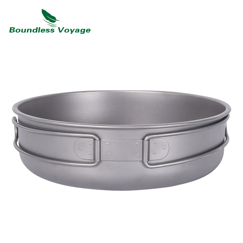 무한 항해 티타늄 프라이팬 접이식 손잡이 뚜껑 야외 캠 - Camping Cooking Range 리뷰 및 가격