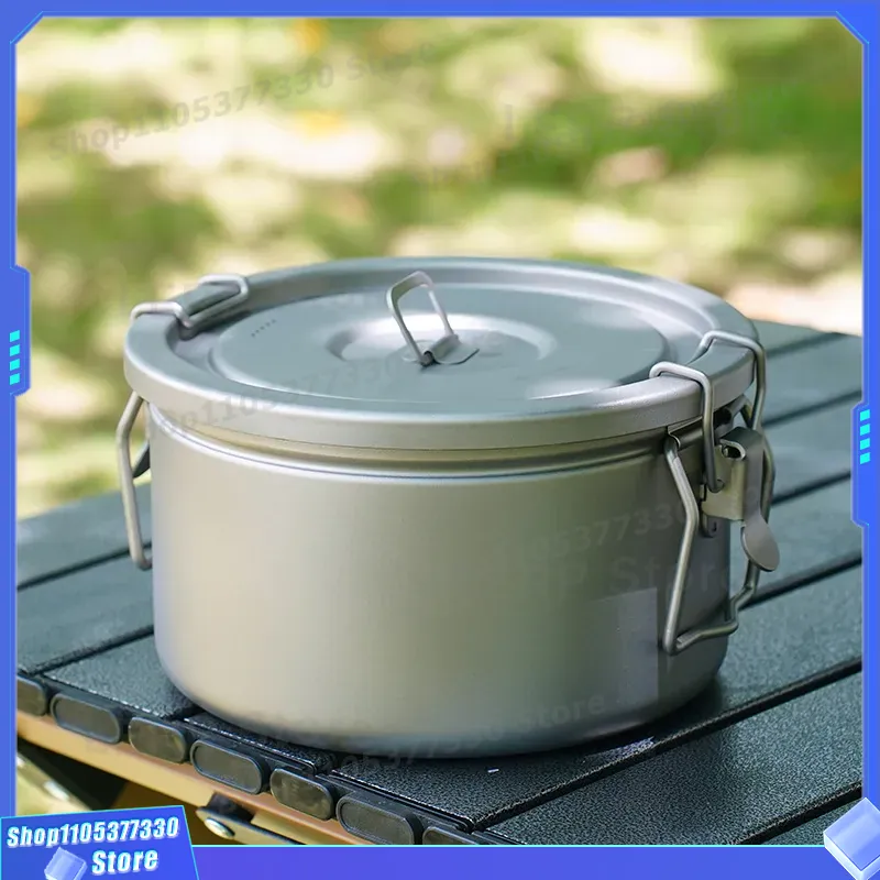 순수 티타늄 캠핑 냄비, 가벼운 야외 조리용기, 라이너 - Camping Cooking Vessel 리뷰 및 가격