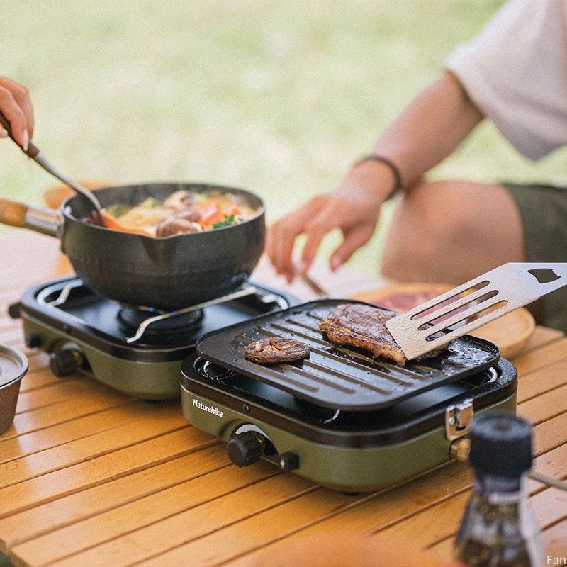 네이처하이크 스토브 접이식 이중 화재 가스 스토브 23 - Camping Cooking Range 리뷰 및 가격