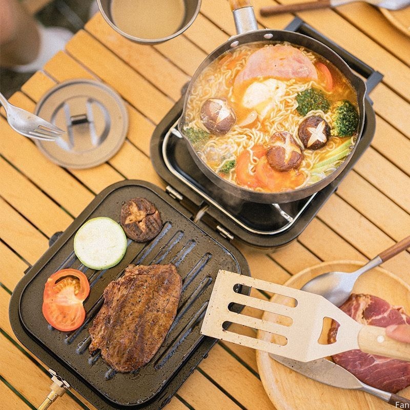 네이처하이크 스토브 접이식 이중 화재 가스 스토브 23 - Camping Cooking Range 리뷰 및 가격