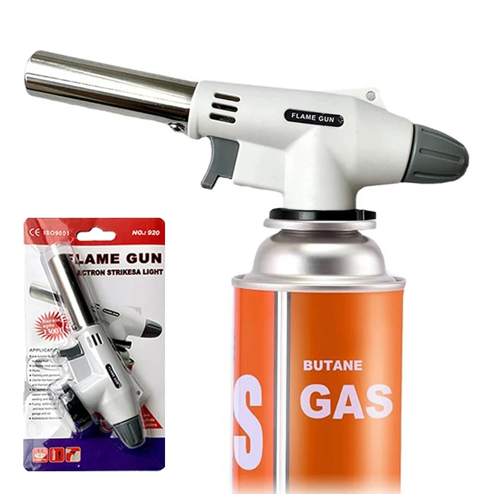 휴대용 불꽃 총 캠핑 바베큐 디저트, 납땜, 요리 난방 - Camping Cooking Torch 리뷰 및 가격