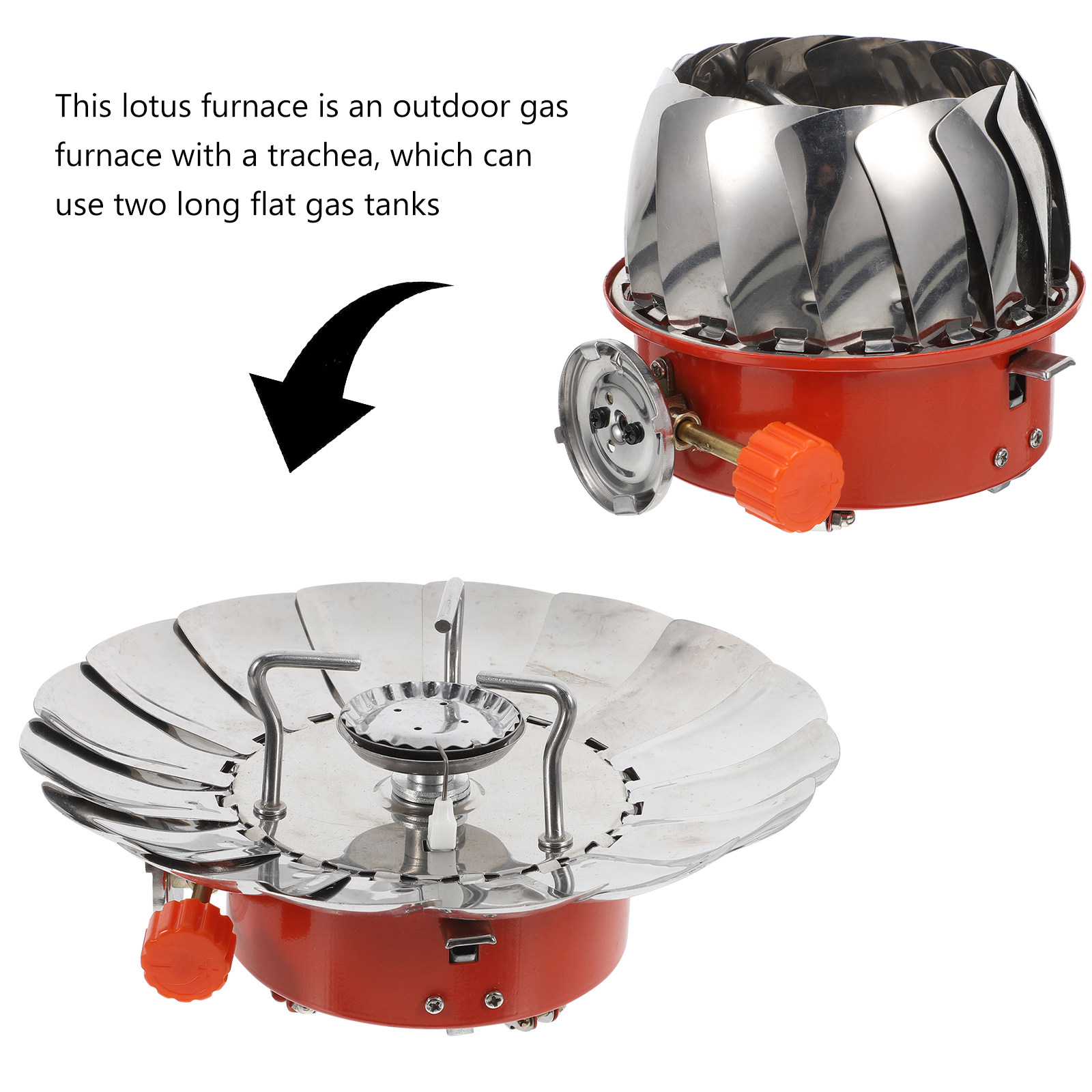 휴대용 로터스 미니 화로 야외 가스 캠핑 스토브 방풍  - Camping Cooking Range 리뷰 및 가격