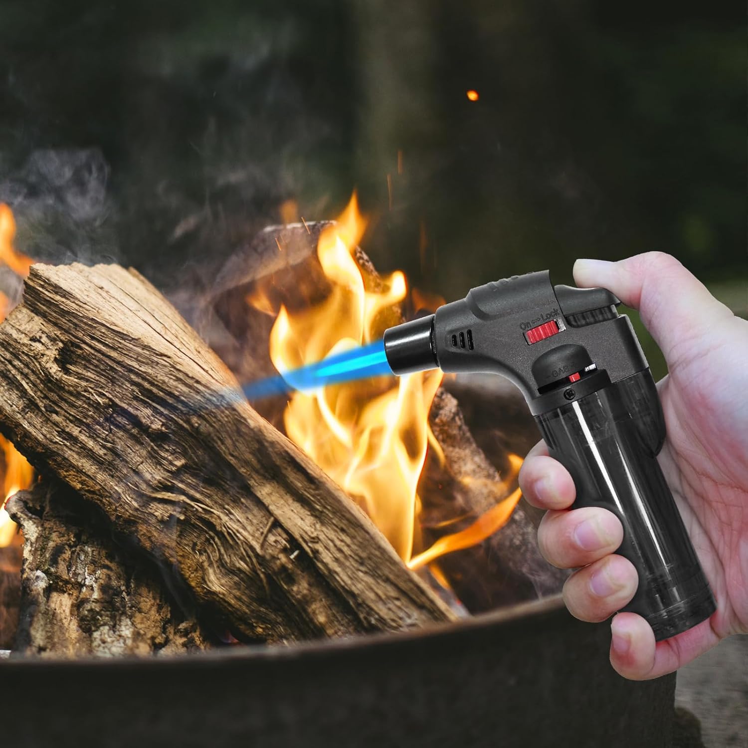 부탄 재충전식 제트 화염 토치 라이터 방풍 토치 (캔들 - Camping Cooking Torch 리뷰 및 가격