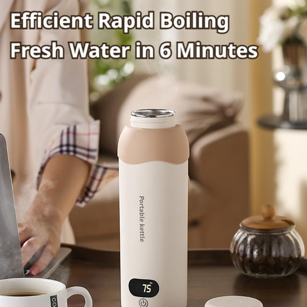 500ml LCD 전기 주전자, 304 스테인리스 스틸 - Camping Cooking Electric 리뷰 및 가격
